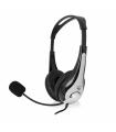 EWENT EW3562 Auriculares + Micrfono Streo Negro
