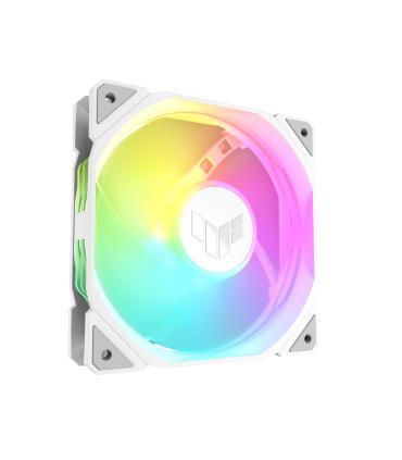 ASUS TUF GAMING TR120 ARGB REVERSE 3IN1 White Carcasa Del Ordenador Refrigerador De Aire 12 Cm Blanco