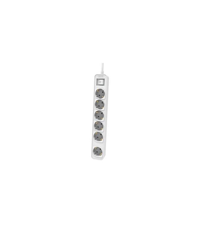 Regleta Con Interruptor Philips CHP2164W 62  6 Tomas De Corriente  Cable 1.5m  Blanco