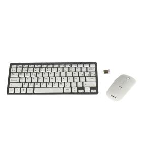Tacens Levis Teclado+Ratn Inalmbrico Blanco Ultr