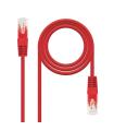 CABLE RED LATIGUILLO RJ45 CAT.6 UTP AWG24 ROJO 2.0 M NANOCABLE 10.20.0402-R
