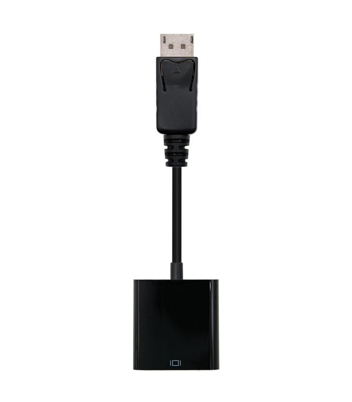 Nanocable Conversor DisplayPort A SVGA, DisplayPort M-sVGA H, Negro, 15 Cm
