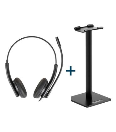 Iggual Kit Auriculares ENC3030 + Soporte SA22