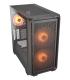 Cougar Caja Minitorre MX600 Mini Rgb Negro