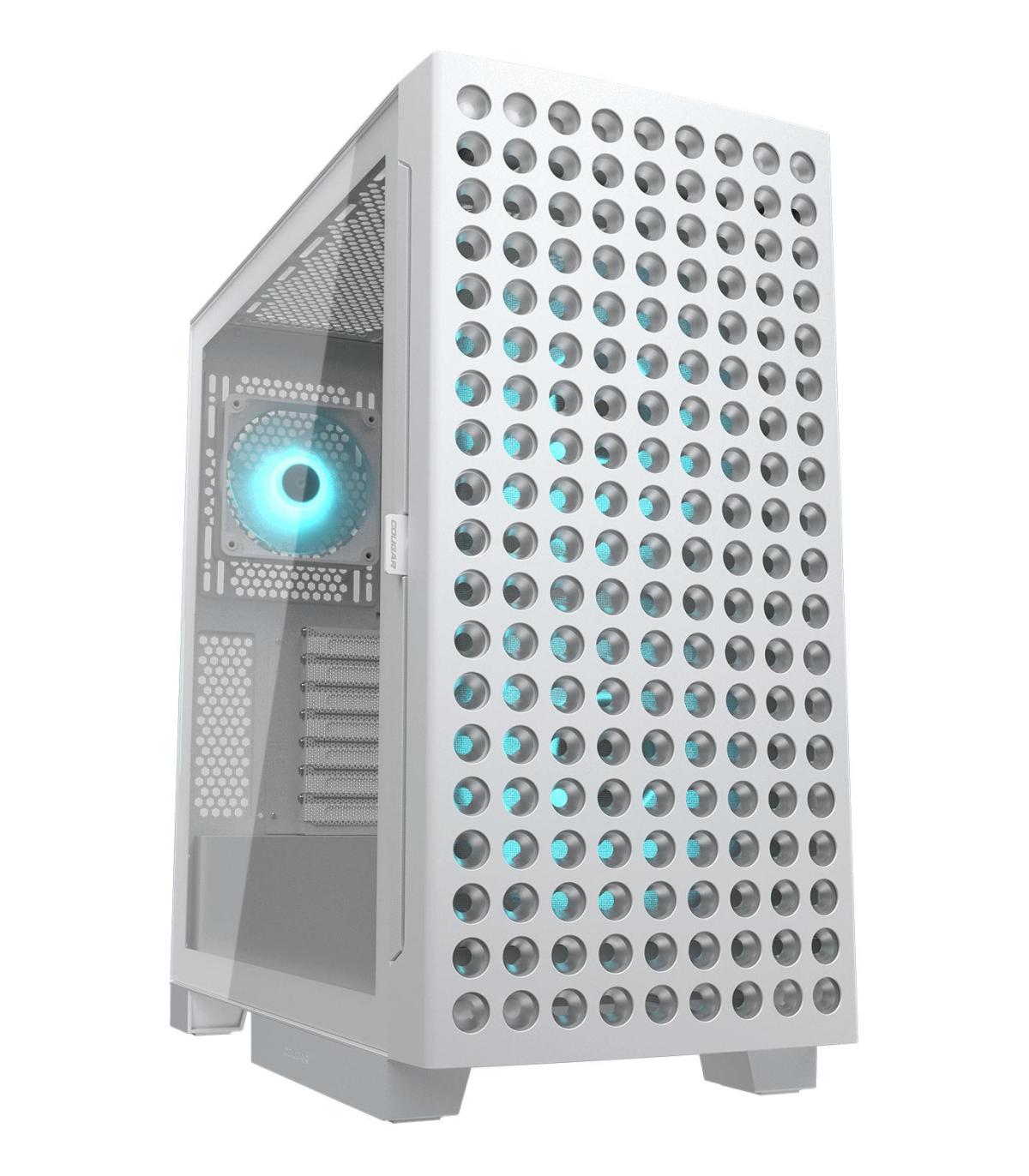 Cougar Caja Semitorre Airface Eco Rgb Blanco