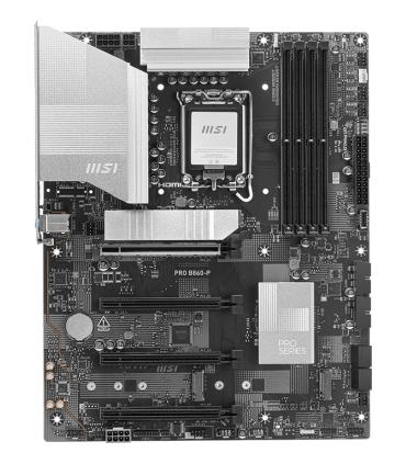MSI PRO B860-P Placa Base Intel B860 LGA 1851 (Socket V1) ATX