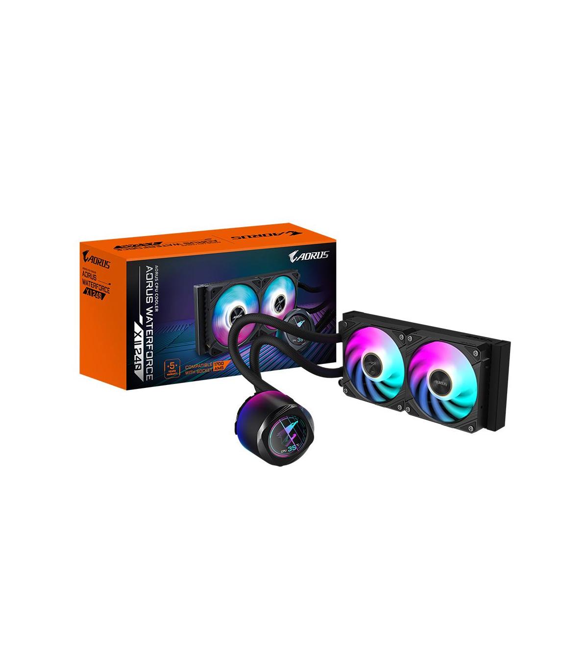 REFRIGERACIN LIQUIDA GIGABYTE GP-AORUS WATERFORCE X II 240