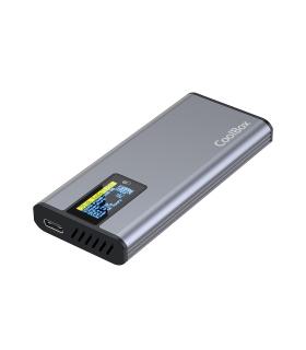 Coolbox CAJA SSD M.2 NVME SATA LCD MINICHASE PS32