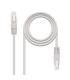 Nanocable - Cable De Red Latiguillo UTP CAT.5e De 0,25m - Color GRIS