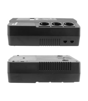 COOLBOX SAI SCUDO3 800VA 480W CON PANTALLA  LCD