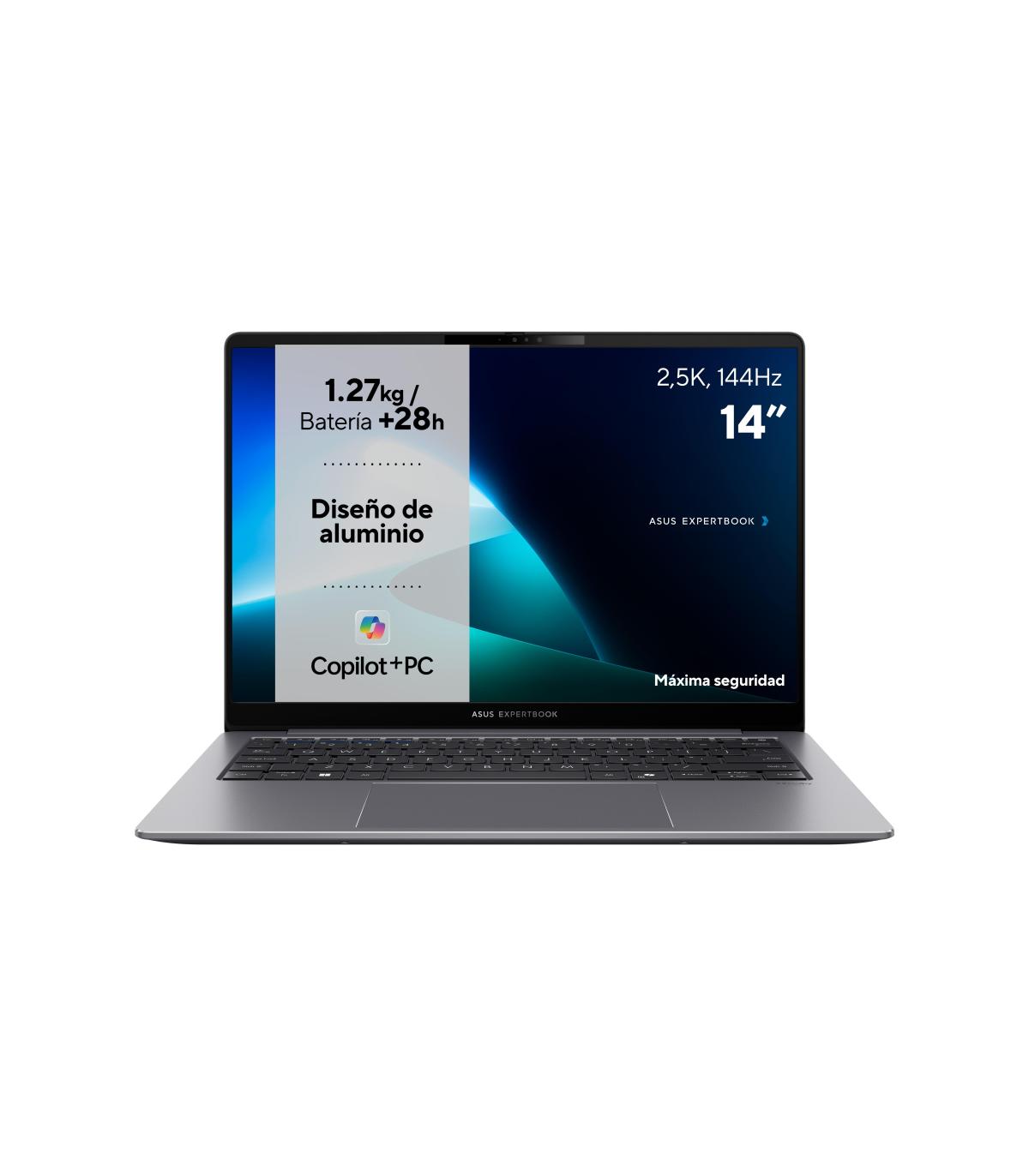 Porttil Asus ExpertBook P1 P5405CSA-NZ0154X Intel Core Ultra 5-226V  16GB  512GB SSD  14'  Win11 Pro