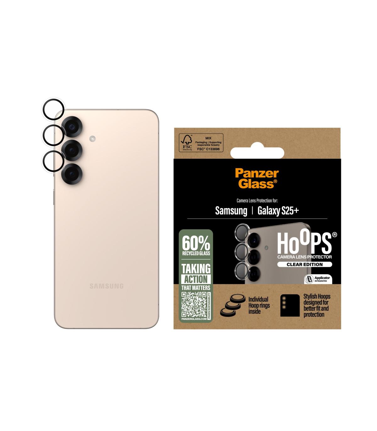 PanzerGlass Hoops Lens Protector Galaxy S25 Plus