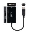Cable Conversor Nanocable 10.16.3301-BK  Displayport Macho - VGA Hembra  DVI Hembra  HDMI Hembra