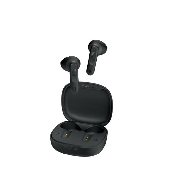 Auriculares Bluetooth JBL Vibe Flex Con Estuche De Carga  Autonoma 8h  Negro