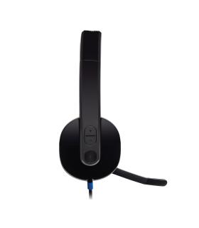 Auriculares Logitech H540  Con Micrfono  USB  Negros