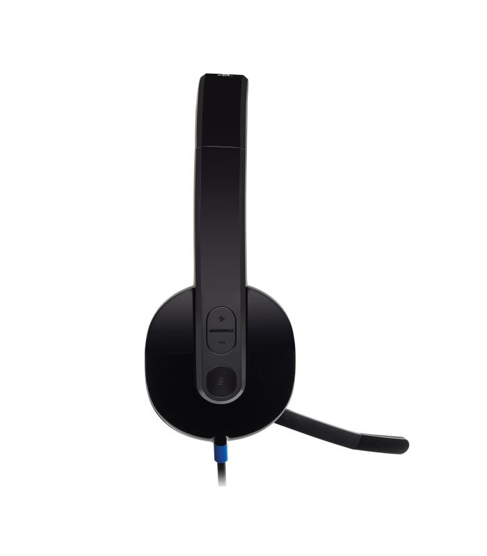 Auriculares Logitech H540  Con Micrfono  USB  Negros