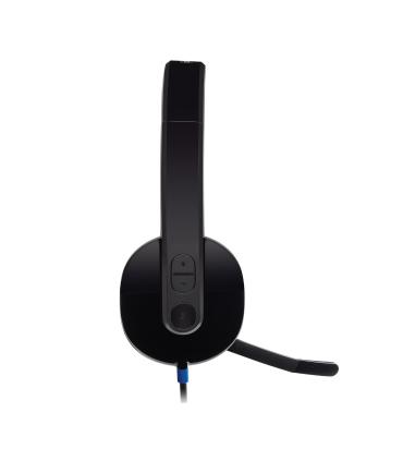Auriculares Logitech H540  Con Micrfono  USB  Negros