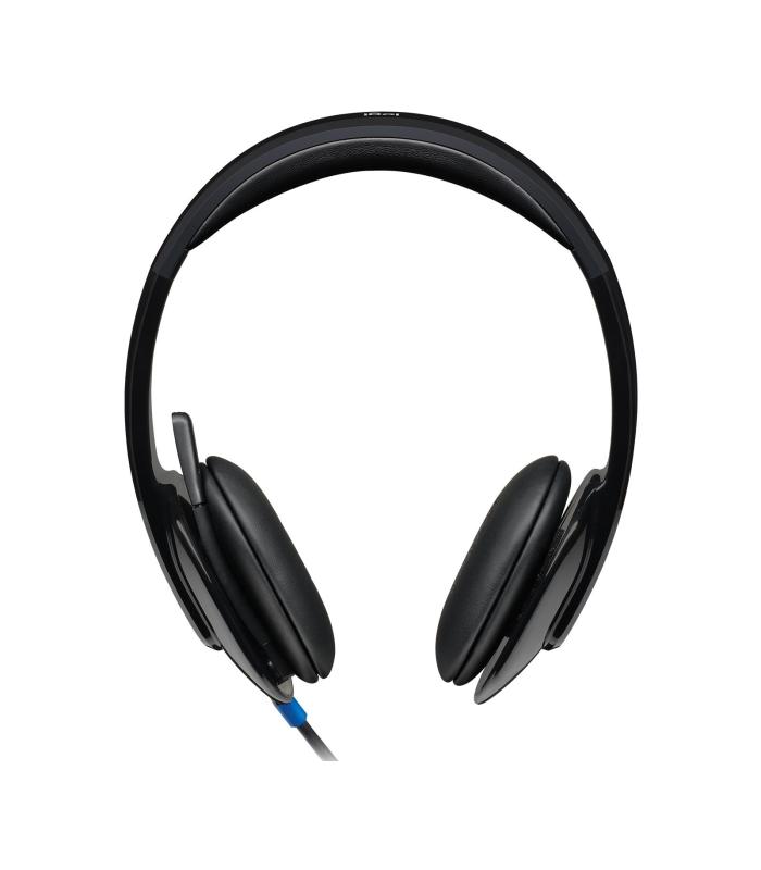 Auriculares Logitech H540  Con Micrfono  USB  Negros
