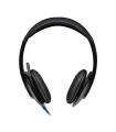 Auriculares Logitech H540  Con Micrfono  USB  Negros