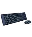 COMBO TECLADO RATON LOGITECH MK220 RF INALAMBRICO NEGRO