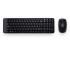 COMBO TECLADO RATON LOGITECH MK220 RF INALAMBRICO NEGRO