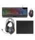 MARS GAMING TECLADO+RATON+ALFOMBRILLA+AURICULAR