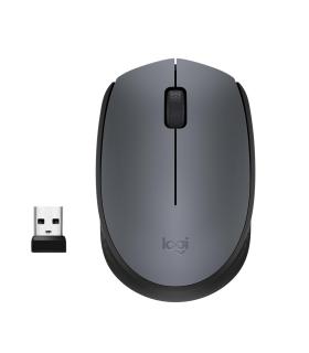 Ratn Inalmbrico Logitech M170  Hasta 1000 DPI  Gris