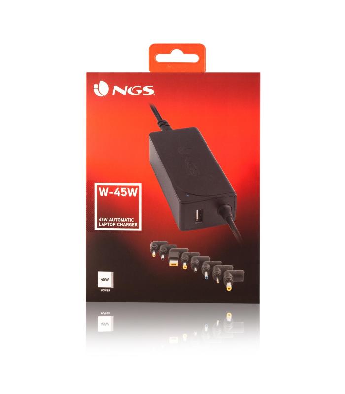 CARGADOR PORTATIL  45W NGS AUTOMATICO Y UNIVERSAL  W-45W