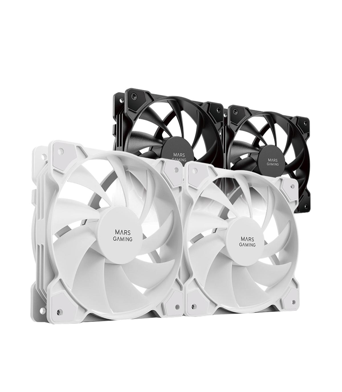 MARS GAMING Ventilador MF-PROX2 Silencioso White
