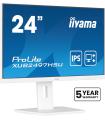 Iiyama ProLite XUB2497HSU-W2 Pantalla Para PC 60,5 Cm (23.8") 1920 X 1080 Pixeles Full HD LED Blanco