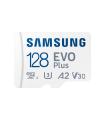 Tarjeta De Memoria Samsung EVO Plus 2023 128GB MicroSD XC Con Adaptador  Clase 10  160MBs