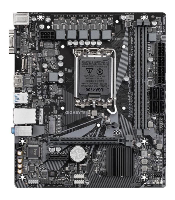 Gigabyte H610M H V3 DDR4 Placa Base Intel H610 Express LGA 1700 Micro ATX