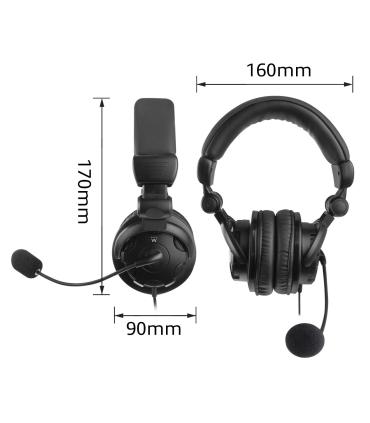 Ewent Auricular EW3564 Control Volumen