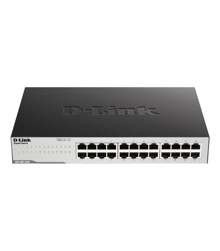 Switch D-Link GO-SW-24G 24 Puertos  Gigabit 10 100 1000