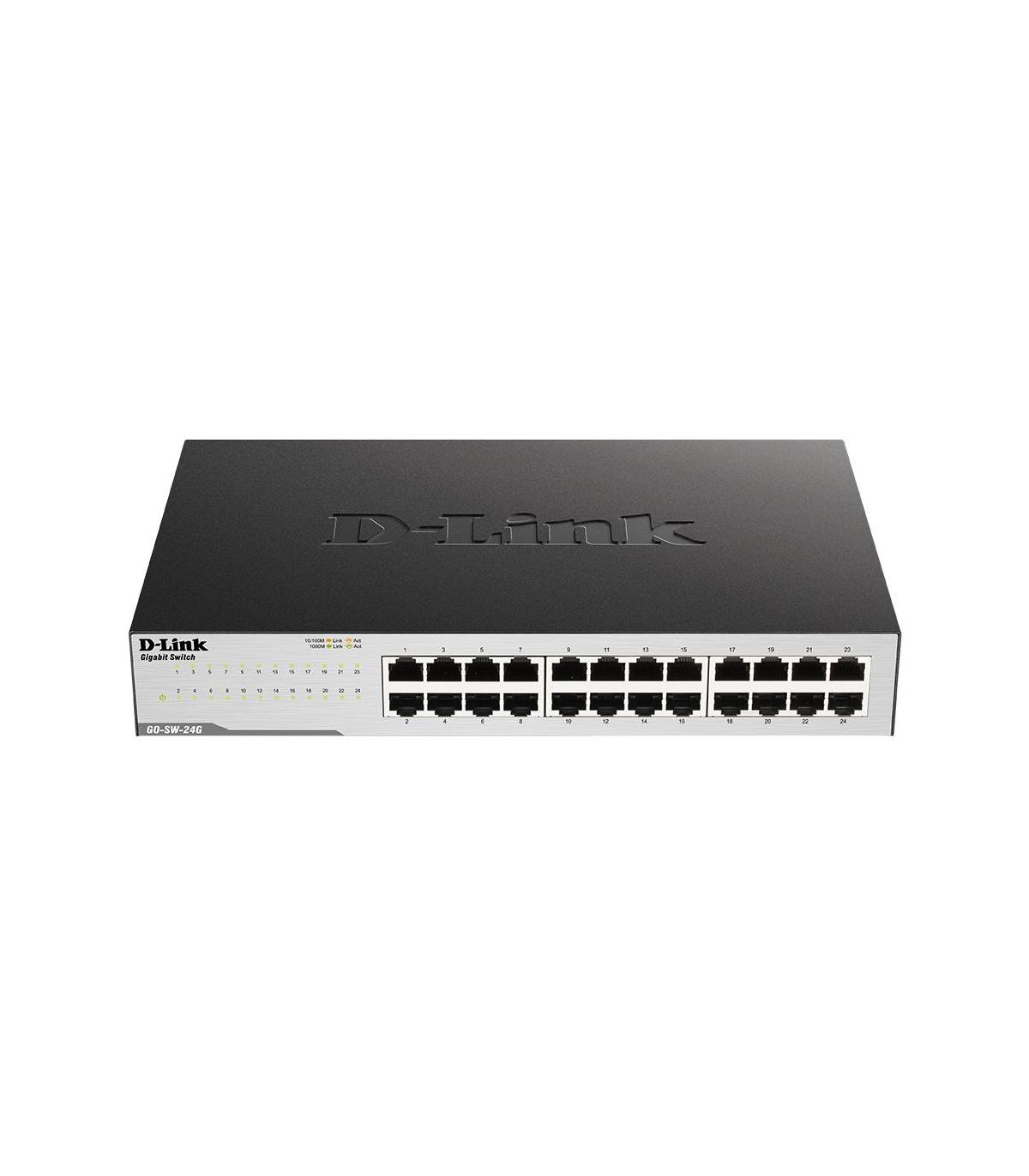Switch D-Link GO-SW-24G 24 Puertos  Gigabit 10 100 1000