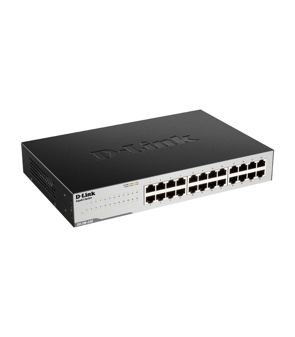 Switch D-Link GO-SW-24G 24 Puertos  Gigabit 10 100 1000