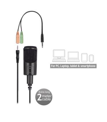 Microfono Multimedia Ewent Ew3552 Con Cancelacion De Ruido