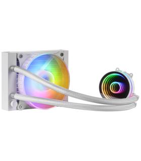 Sistema De Refrigeracin Lquida Mars Gaming MLONE120  Blanco