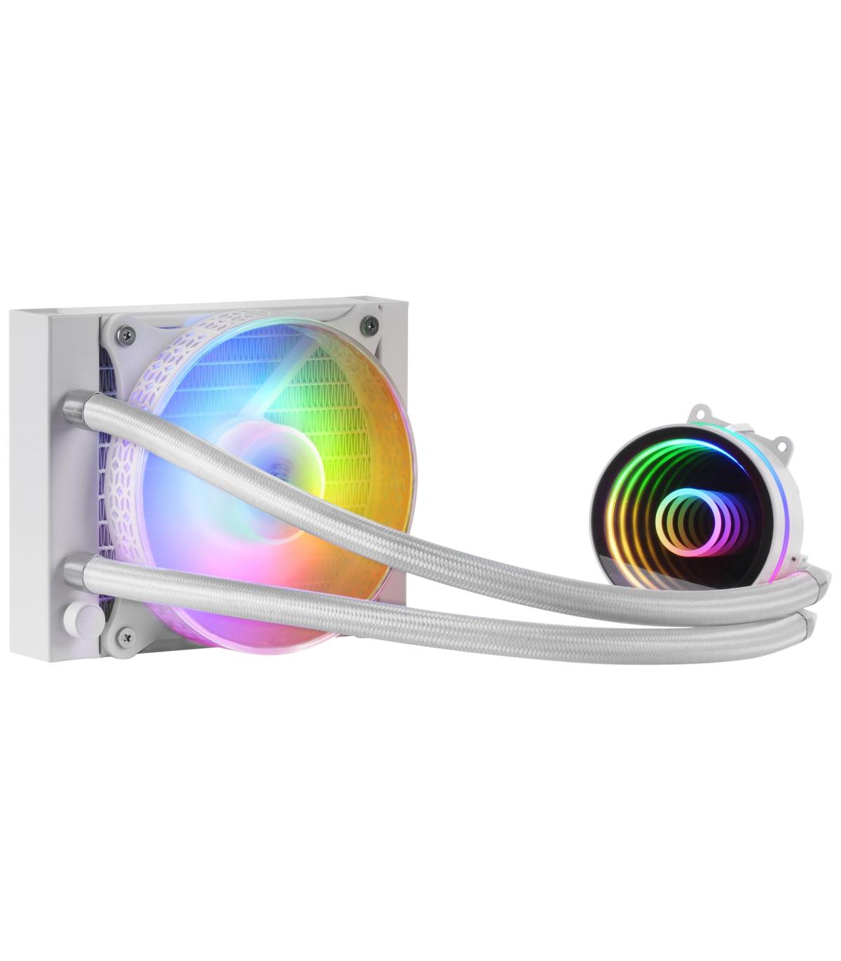 Sistema De Refrigeracin Lquida Mars Gaming MLONE120  Blanco