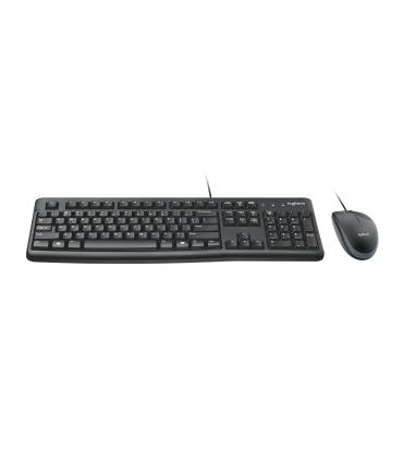 COMBO TECLADO RATON LOGITECH MK120 USB NEGRO