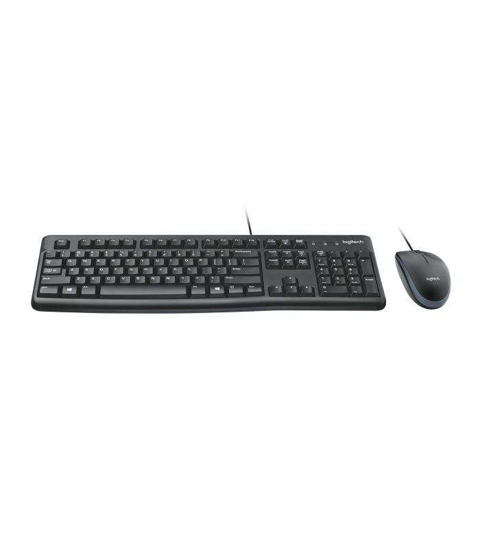 COMBO TECLADO RATON LOGITECH MK120 USB NEGRO