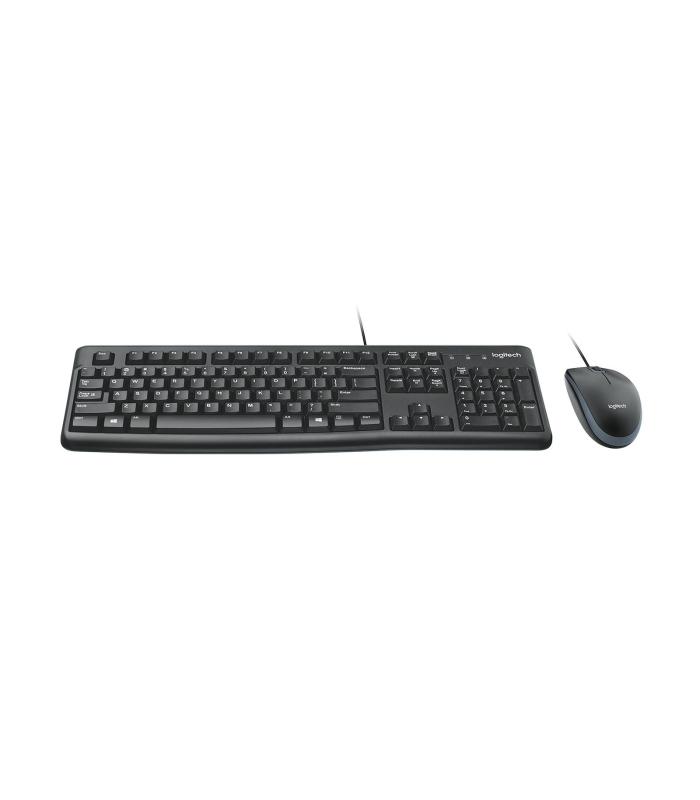 COMBO TECLADO RATON LOGITECH MK120 USB NEGRO