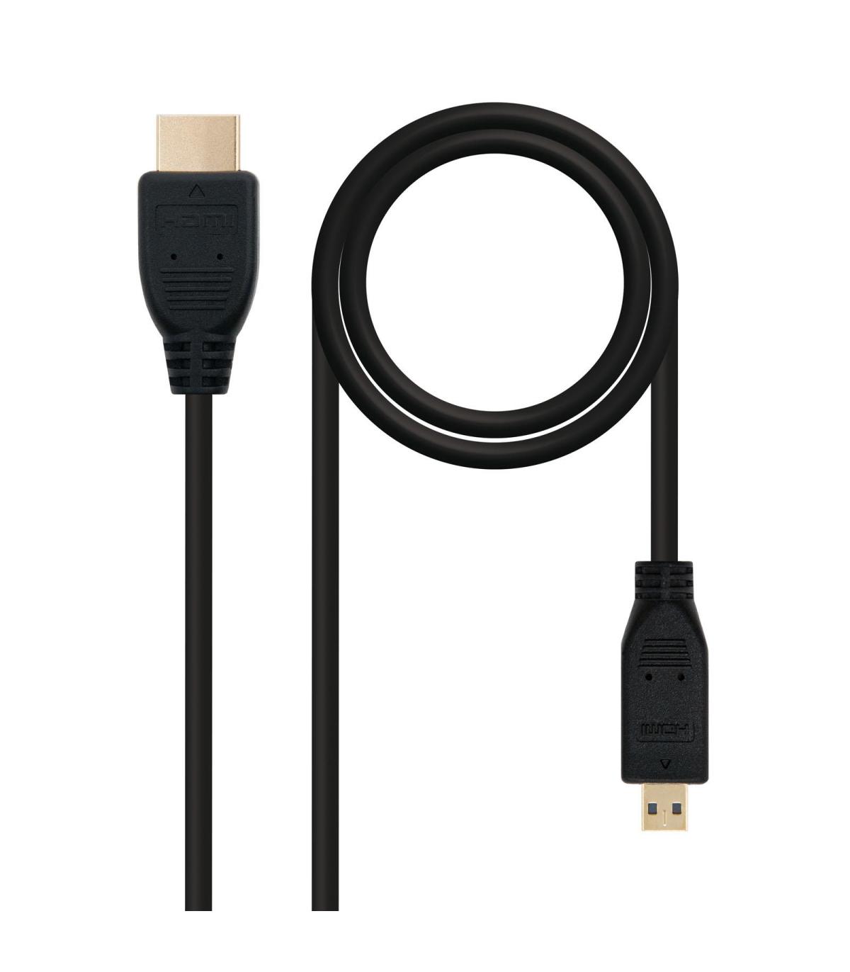 Nanocable Cable Micro HDMI V1.4  A M 1,8 M