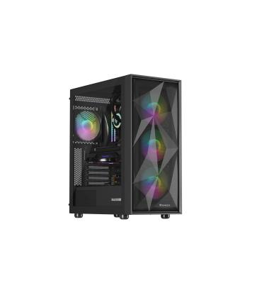 CAJA GAMING GENESIS DIAXID 605 ARGB ATX MEDIATORRE 1XUSB-C 2XUSB3.0 SIN PSU