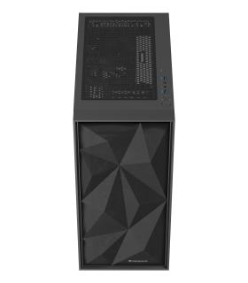 CAJA GAMING GENESIS DIAXID 605F ATX MEDIATORRE 1XUSB-C 2XUSB3.0 NEGRO SIN FUENTE