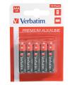 PILAS ALCALINAS VERBATIM LR3 AAA 1.5V PACK 10