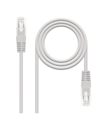 Nanocable Cable De Red Latiguillo RJ45 Cat.6 UTP AWG24, Gris, 1.5m
