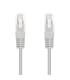 Nanocable Cable De Red Latiguillo RJ45 Cat.6 UTP AWG24, Gris, 1.5m