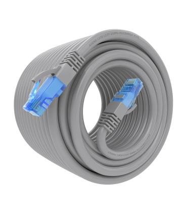 Cable De Red RJ45 AWG26 CCA UTP Aisens A135-0784 Cat.6  20m  Gris