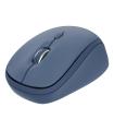 Ratn Mini Inalmbrico Trust Yvi+ Multidispositivo/ Hasta 1600 DPI/ Azul